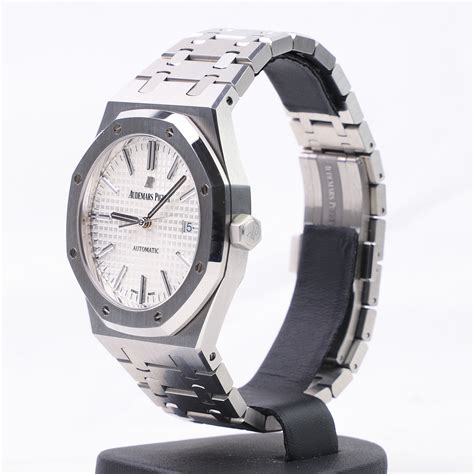 audemars piguet royal oak white dial price